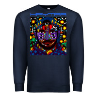 Navy kaytranada Premium Sweatshirt - linhVisuals