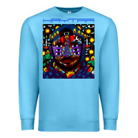 Ocean Blue kaytranada Premium Sweatshirt - linhVisuals