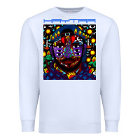 White kaytranada Premium Sweatshirt - linhVisuals