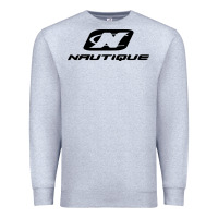 Heather Grey Nautique Boats Premium Sweatshirt - linhVisuals