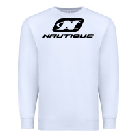 White Nautique Boats Premium Sweatshirt - linhVisuals