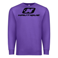 Purple Nautique Boats Premium Sweatshirt - linhVisuals