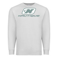 Dove Grey Nautique Boats Premium Sweatshirt - linhVisuals