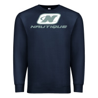 Navy Nautique Boats Premium Sweatshirt - linhVisuals