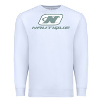White Nautique Boats Premium Sweatshirt - linhVisuals