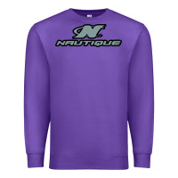 Purple Nautique Boats Premium Sweatshirt - linhVisuals