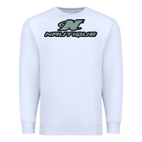 White Nautique Boats Premium Sweatshirt - linhVisuals