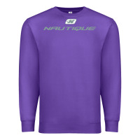 Purple Nautique Boats Premium Sweatshirt - linhVisuals