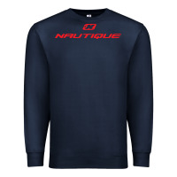Navy Nautique Boats Premium Sweatshirt - linhVisuals