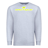 Heather Grey Nautique Boats Premium Sweatshirt - linhVisuals
