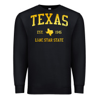 Black texas Premium Sweatshirt - linhVisuals