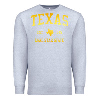 Heather Grey texas Premium Sweatshirt - linhVisuals