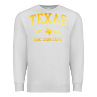 Dove Grey texas Premium Sweatshirt - linhVisuals