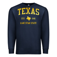 Navy texas Premium Sweatshirt - linhVisuals