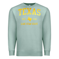 Seafoam texas Premium Sweatshirt - linhVisuals