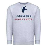 Heather Grey La Colombe Premium Sweatshirt - linhVisuals