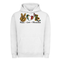 Pigment Lunar Rock Peace Love Mexicana Urban Hoodie - RanaPortraitStore
