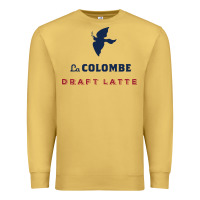 Antique Gold La Colombe Premium Sweatshirt - linhVisuals