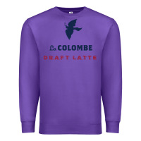 Purple La Colombe Premium Sweatshirt - linhVisuals