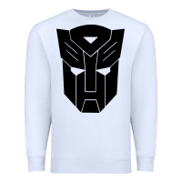 White transformer Premium Sweatshirt - linhVisuals