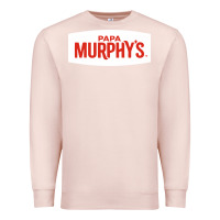 Pale Pink papa murphy's Premium Sweatshirt - linhVisuals