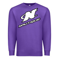 Purple Nautique Boats Premium Sweatshirt - linhVisuals