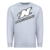 Heather Grey Nautique Boats Premium Sweatshirt - linhVisuals