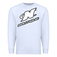 White Nautique Boats Premium Sweatshirt - linhVisuals