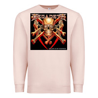 Pale Pink Megadeath Chains Premium Sweatshirt - linhVisuals