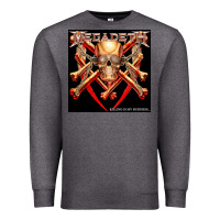 Charcoal Heather Megadeath Chains Premium Sweatshirt - linhVisuals