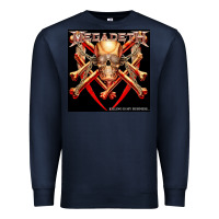Navy Megadeath Chains Premium Sweatshirt - linhVisuals