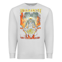 Dove Grey Megadeath World Order Premium Sweatshirt - linhVisuals