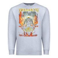 Heather Grey Megadeath World Order Premium Sweatshirt - linhVisuals