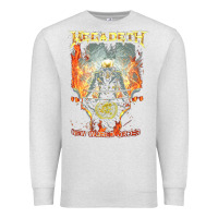 Oatmeal Heather Megadeath World Order Premium Sweatshirt - linhVisuals
