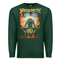 Sports Green Megadeath World Order Premium Sweatshirt - linhVisuals