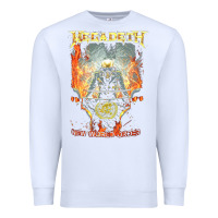 White Megadeath World Order Premium Sweatshirt - linhVisuals