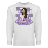 Oatmeal Heather olivia rodrigo Premium Sweatshirt - linhVisuals