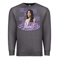 Charcoal Heather olivia rodrigo Premium Sweatshirt - linhVisuals