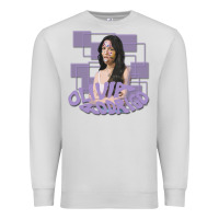 Dove Grey olivia rodrigo Premium Sweatshirt - linhVisuals