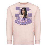 Pale Pink olivia rodrigo Premium Sweatshirt - linhVisuals