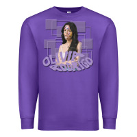 Purple olivia rodrigo Premium Sweatshirt - linhVisuals