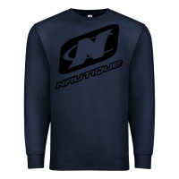 Navy Nautique Boats Premium Sweatshirt - linhVisuals