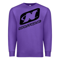 Purple Nautique Boats Premium Sweatshirt - linhVisuals
