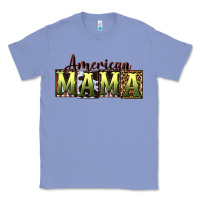 Colony Blue American Mama  Mother's Day Classic Tee - CowGirlArtShop