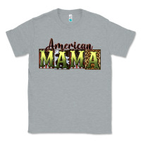 Heather Grey American Mama  Mother's Day Classic Tee - CowGirlArtShop