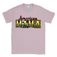 Lilac American Mama  Mother's Day Classic Tee - CowGirlArtShop