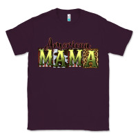 Plum American Mama  Mother's Day Classic Tee - CowGirlArtShop