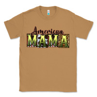 Toasted Coconut American Mama  Mother's Day Classic Tee - CowGirlArtShop