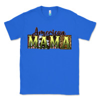 True Royal American Mama  Mother's Day Classic Tee - CowGirlArtShop