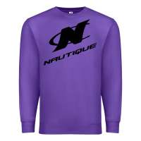 Purple Nautique Boats Premium Sweatshirt - linhVisuals
